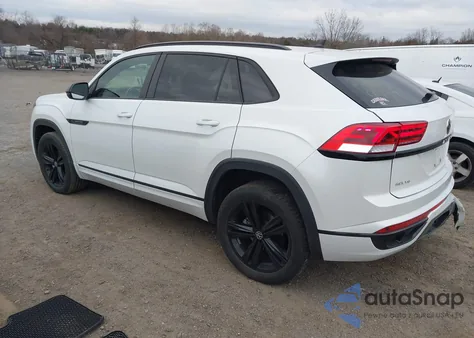2023 Volkswagen Atlas Cross Sport 3.6L V6 Sel/3.6L V6 Sel R-Line Black from USA, damaged, VIN 1V2SE2CA6PC210054